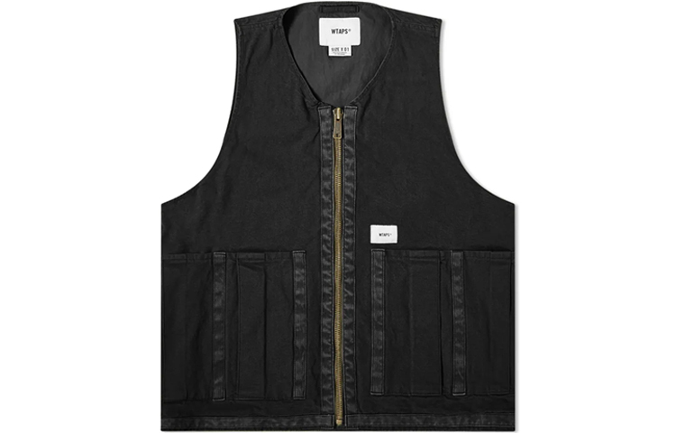 WTAPS Унисекс-жилет черный, Black
WTAPS Унисекс-жилет черный, Black