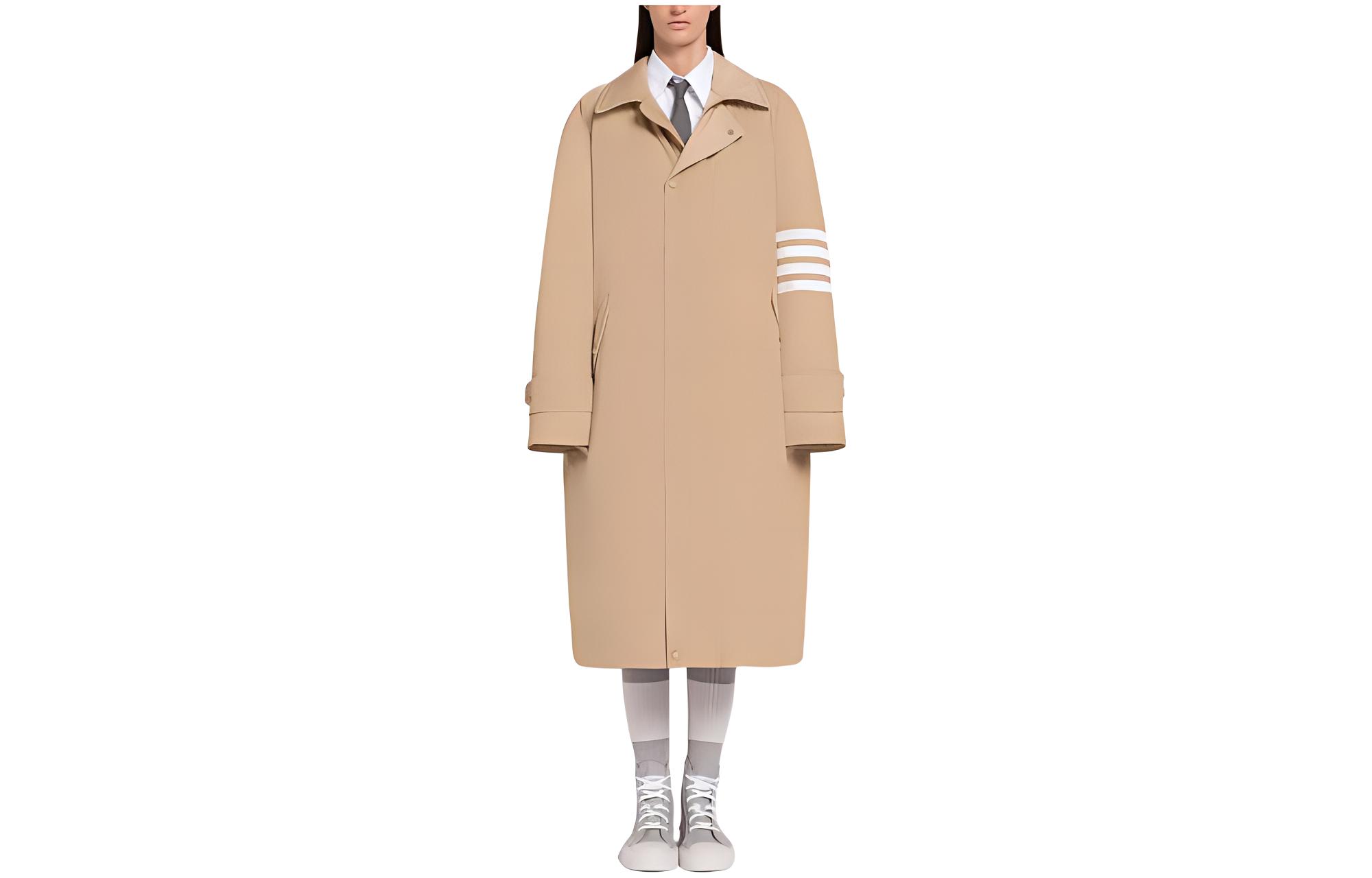 THOM BROWNE Унисекс регби пальто хаки, Khaki
THOM BROWNE Унисекс регби пальто хаки, Khaki