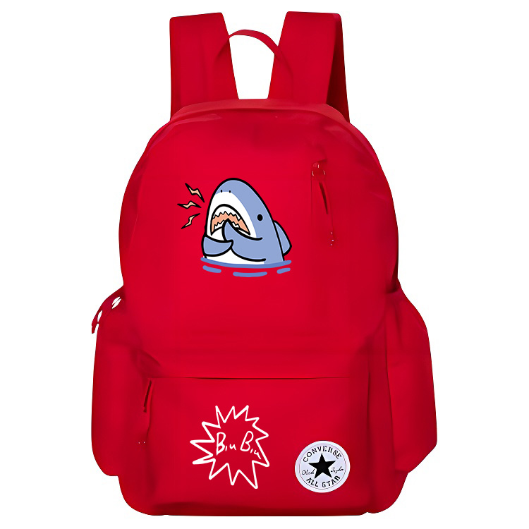 Converse Полиэстеровый баскетбольный рюкзак среднего размера унисекс красный, Biu Shark 
Converse Полиэстеровый баскетбольный рюкзак среднего размера унисекс красный, Biu Shark