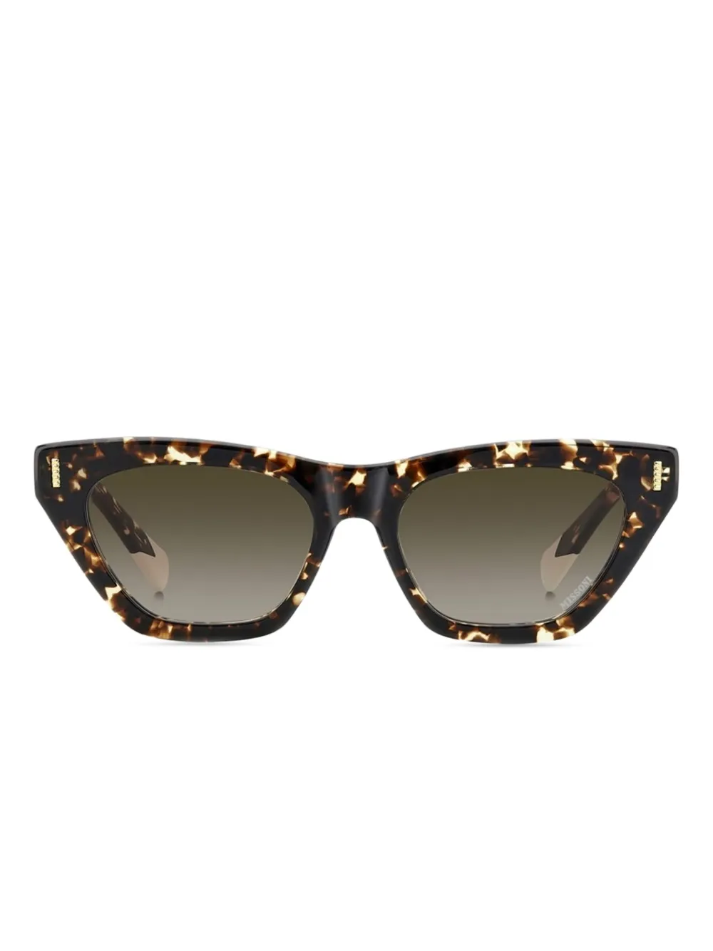 Солнцезащитные очки «кошачий глаз» в черепаховой оправе Missoni, коричневый
Солнцезащитные очки «кошачий глаз» в черепаховой оправе Missoni, коричневый