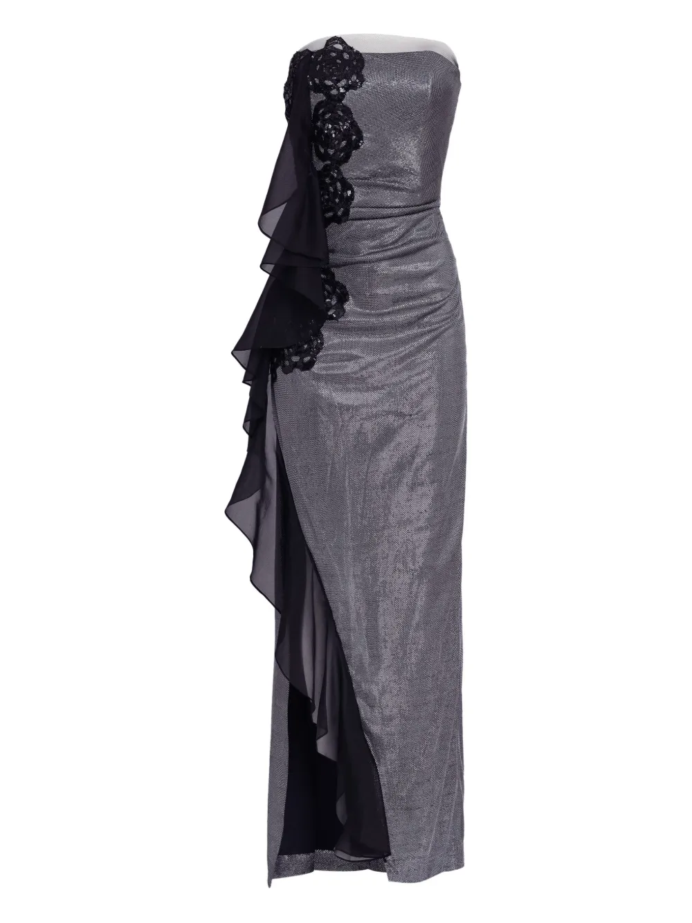 Платье без бретелей с люрексом Lethicia Bronstein, серый
Платье без бретелей с люрексом Lethicia Bronstein, серый