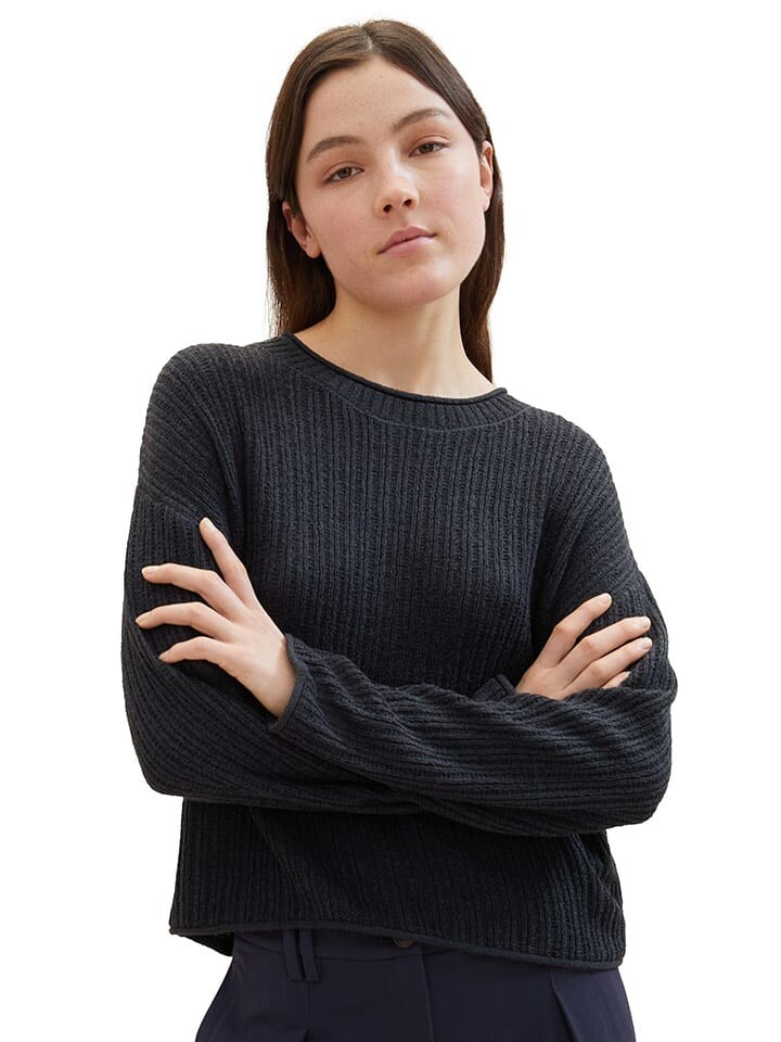 Пуловер TOM TAILOR Denim, темно-синий
Пуловер TOM TAILOR Denim, темно-синий