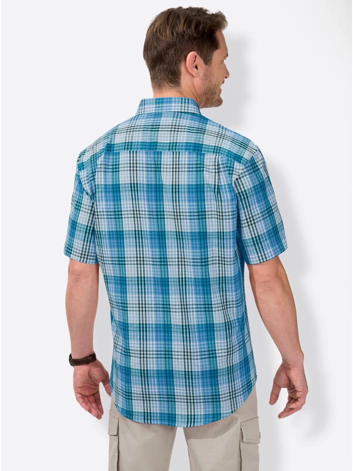 Рубашка с короткими рукавами в клетку петроль WITT WEIDEN
Рубашка с короткими рукавами в клетку петроль WITT WEIDEN