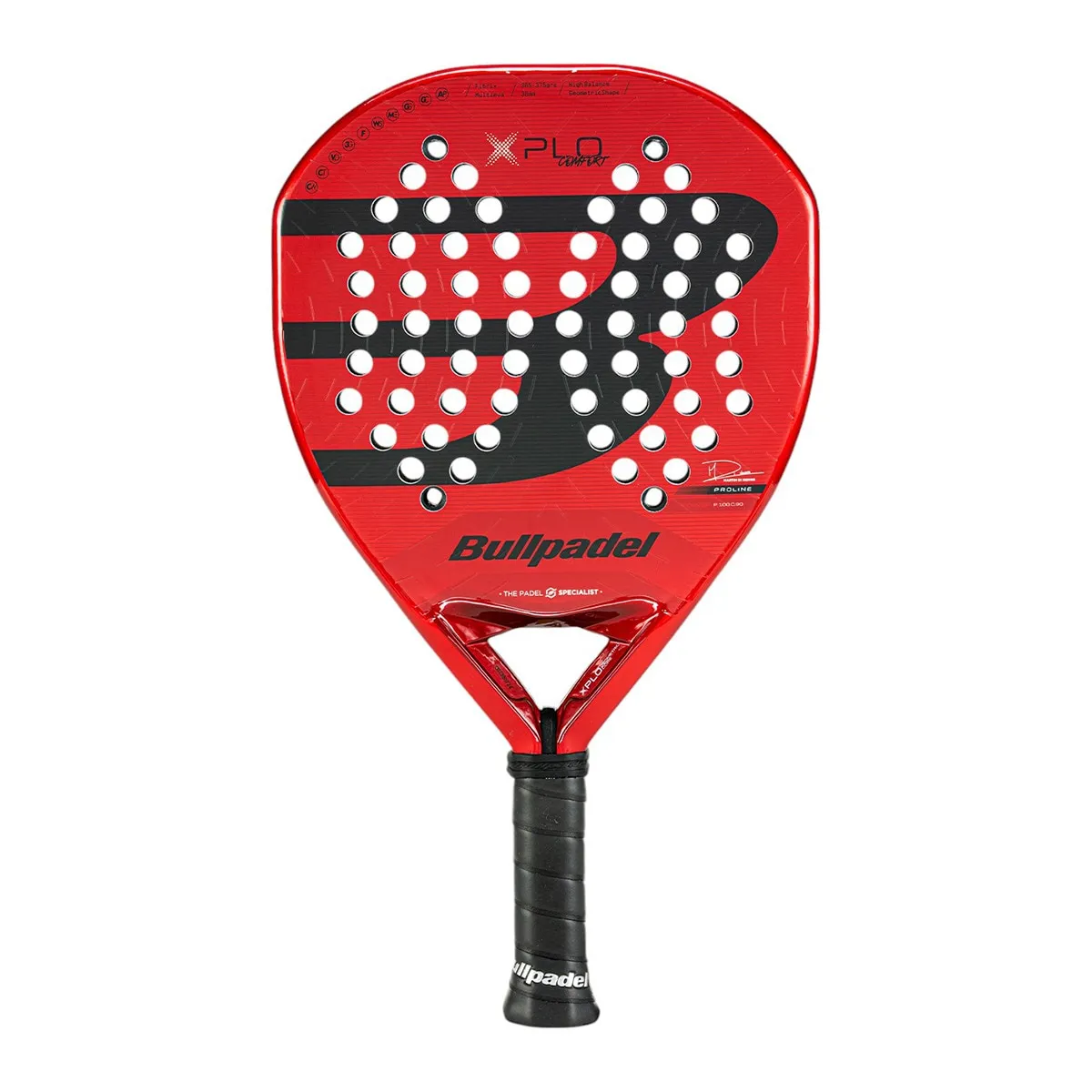Ракетка для паделя Bullpadel Xplo Comfort 25 мужская, цвет default
Ракетка для паделя Bullpadel Xplo Comfort 25 мужская, цвет default