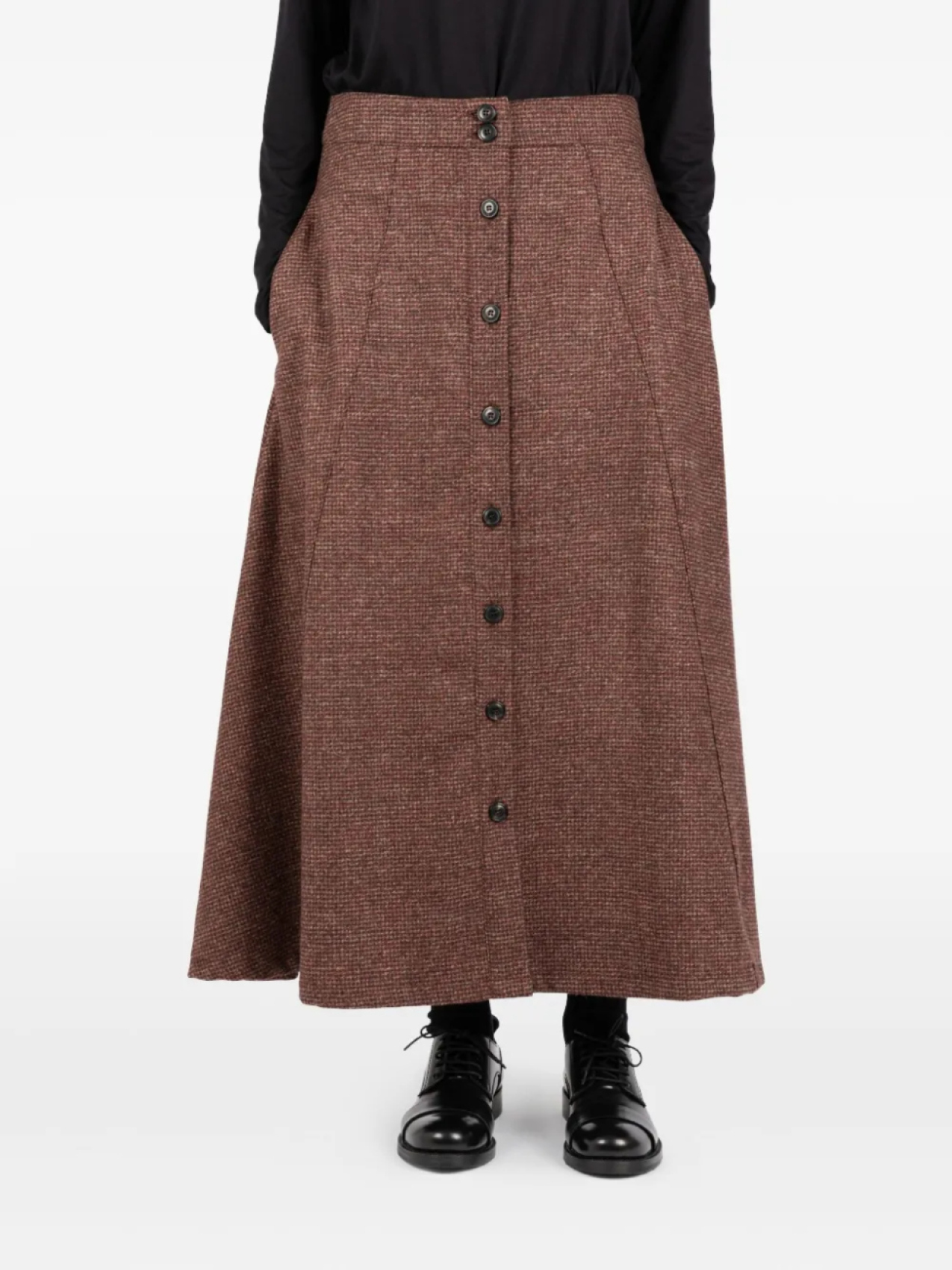 Твидовая юбка миди Société Anonyme Alex, коричневый
Твидовая юбка миди Société Anonyme Alex, коричневый