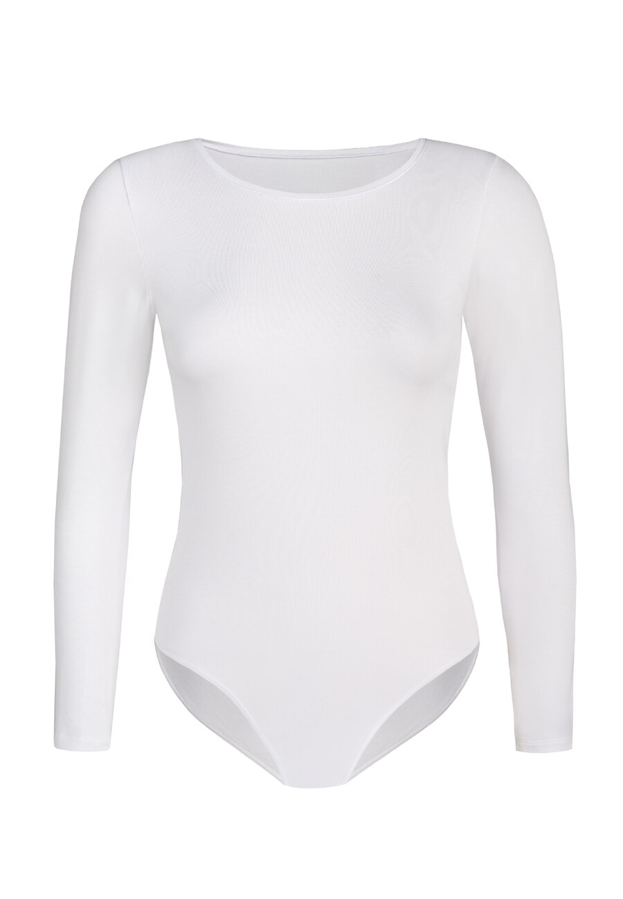 Классический топ TEYLI Shirt Bodysuit, белый
Классический топ TEYLI Shirt Bodysuit, белый