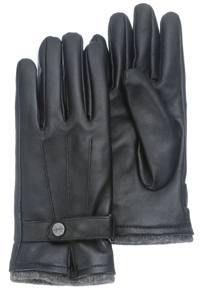 Кожаные перчатки PEARLWOOD, защищены от сенсорного экрана, можно управлять 10 пальцами, черный
Кожаные перчатки PEARLWOOD, защищены от сенсорного экрана, можно управлять 10 пальцами, черный