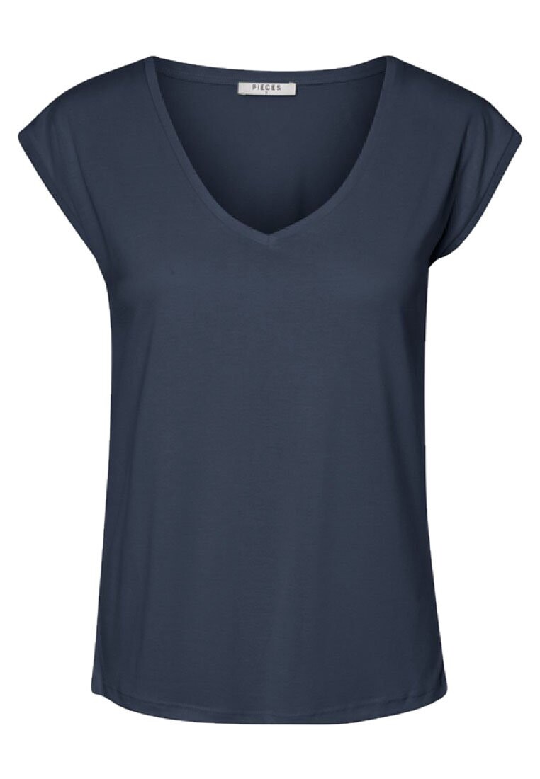 Базовая футболка Pieces, синий
Базовая футболка Pieces, синий
