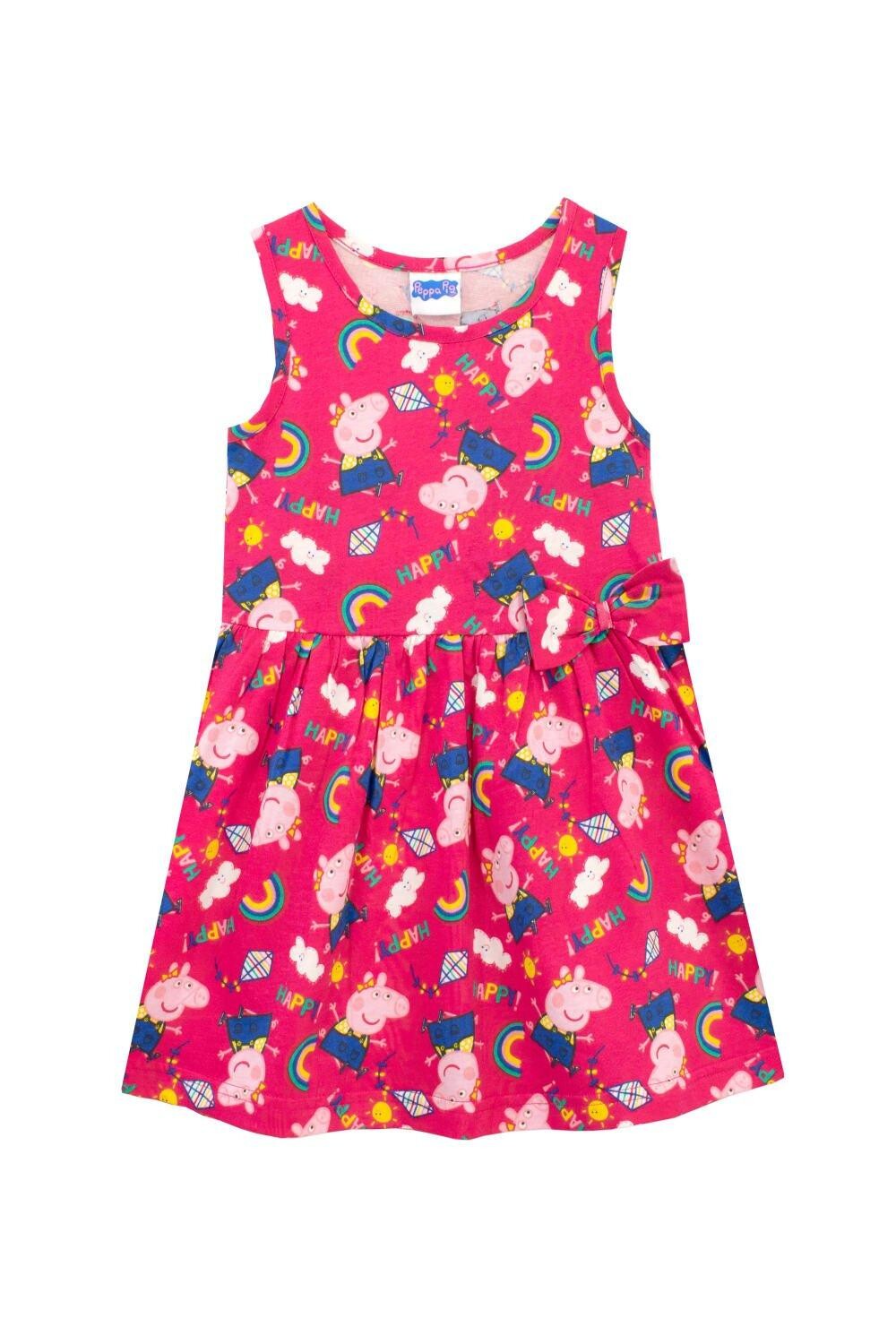 Летнее радужное платье Peppa Pig, розовый
Летнее радужное платье Peppa Pig, розовый