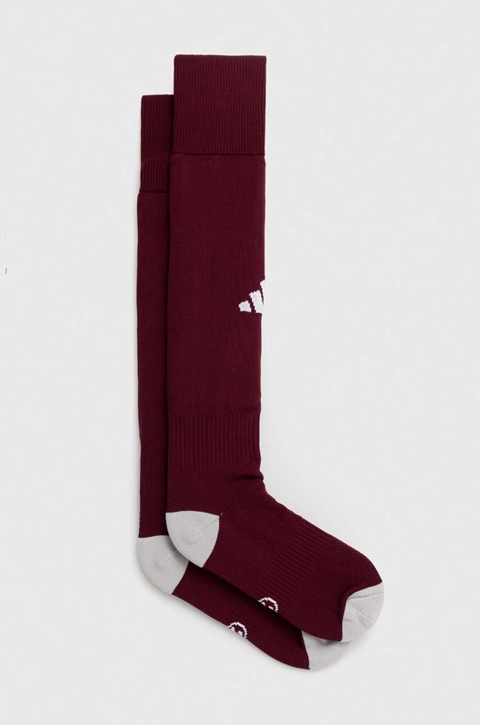Гетры Adidas Milano 23, бордовый 
Гетры Adidas Milano 23, бордовый