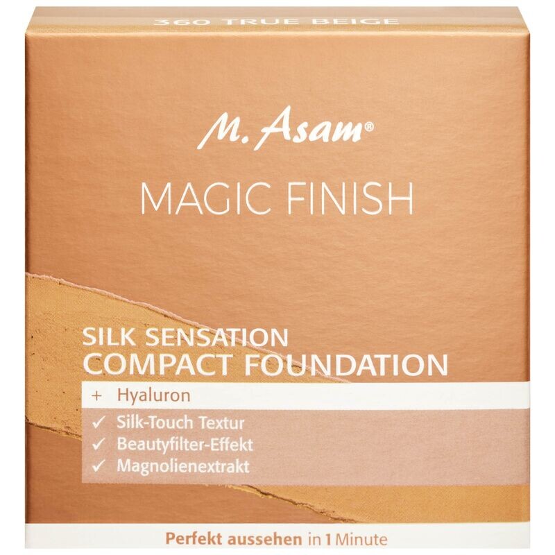 MAGIC FINISH Компактная тональная основа Silk Sensation - 360 истинно бежевый M. Asam, 12 g
MAGIC FINISH Компактная тональная основа Silk Sensation - 360 истинно бежевый M. Asam, 12 g
