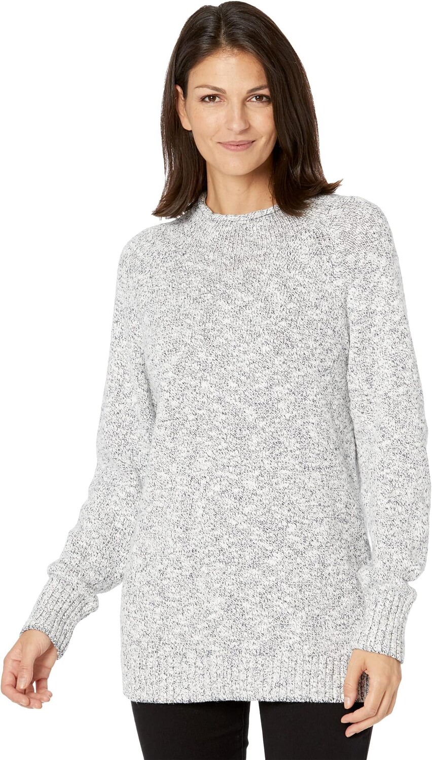 Хлопковые свитера Ragg Пуловер с воротником-воронкой L.L.Bean, цвет Natural 
Хлопковые свитера Ragg Пуловер с воротником-воронкой L.L.Bean, цвет Natural