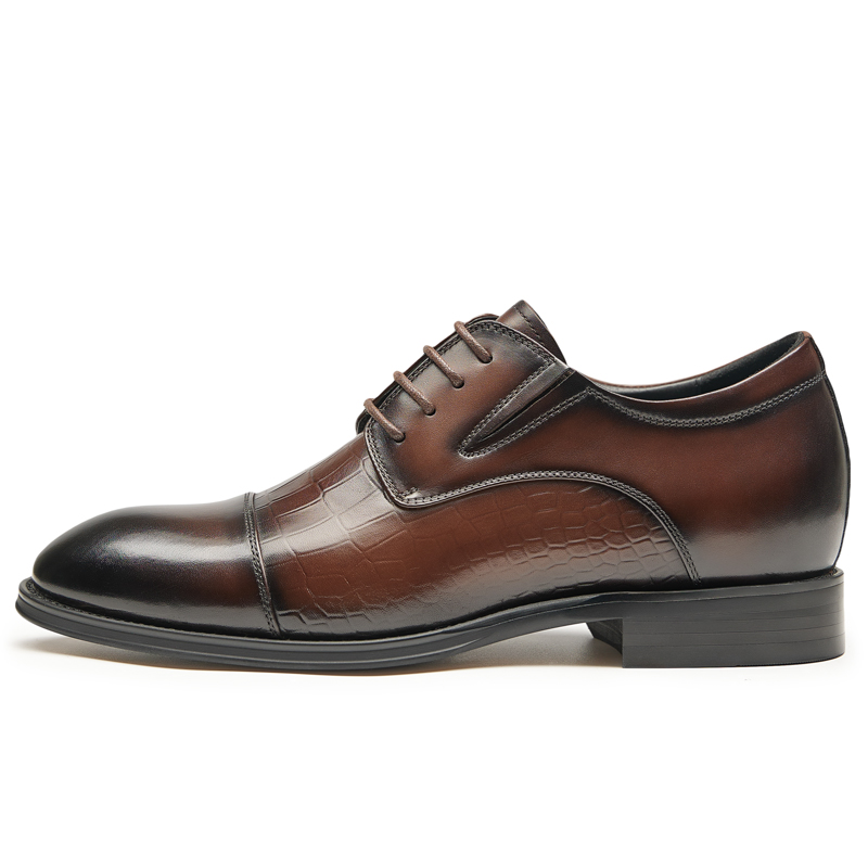 GOG Мужские деловые кожаные оксфорды для молодых людей с увеличенной высотой на 6,5 см коричневые, цвет Brown Height Increasing 6.5cm-0924061-1ZAP 
GOG Мужские деловые кожаные оксфорды для молодых людей с увеличенной высотой на 6,5 см коричневые, цвет Brown Height Increasing 6.5cm-0924061-1ZAP