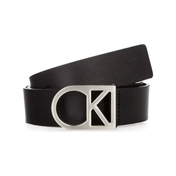 Кожаный ремень с логотипом Calvin Klein, черный
Кожаный ремень с логотипом Calvin Klein, черный
