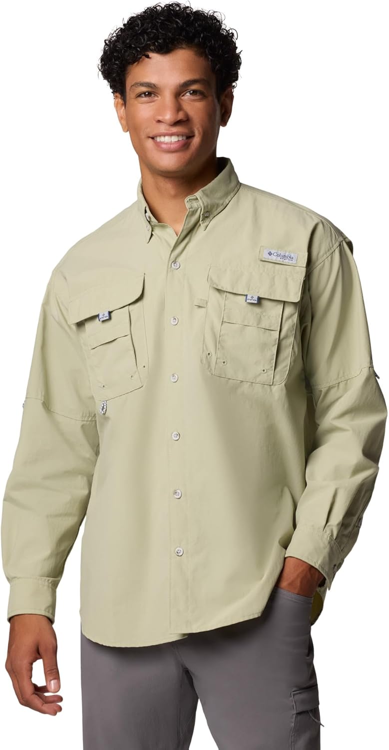 Columbia Мужская рубашка PFG Bahama II с длинным рукавом, Smokey Sage
Columbia Мужская рубашка PFG Bahama II с длинным рукавом, Smokey Sage