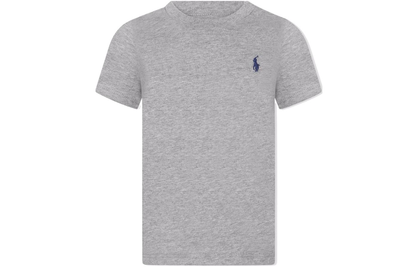 Футболка серая для младенцев и малышей Polo Ralph Lauren 
Футболка серая для младенцев и малышей Polo Ralph Lauren