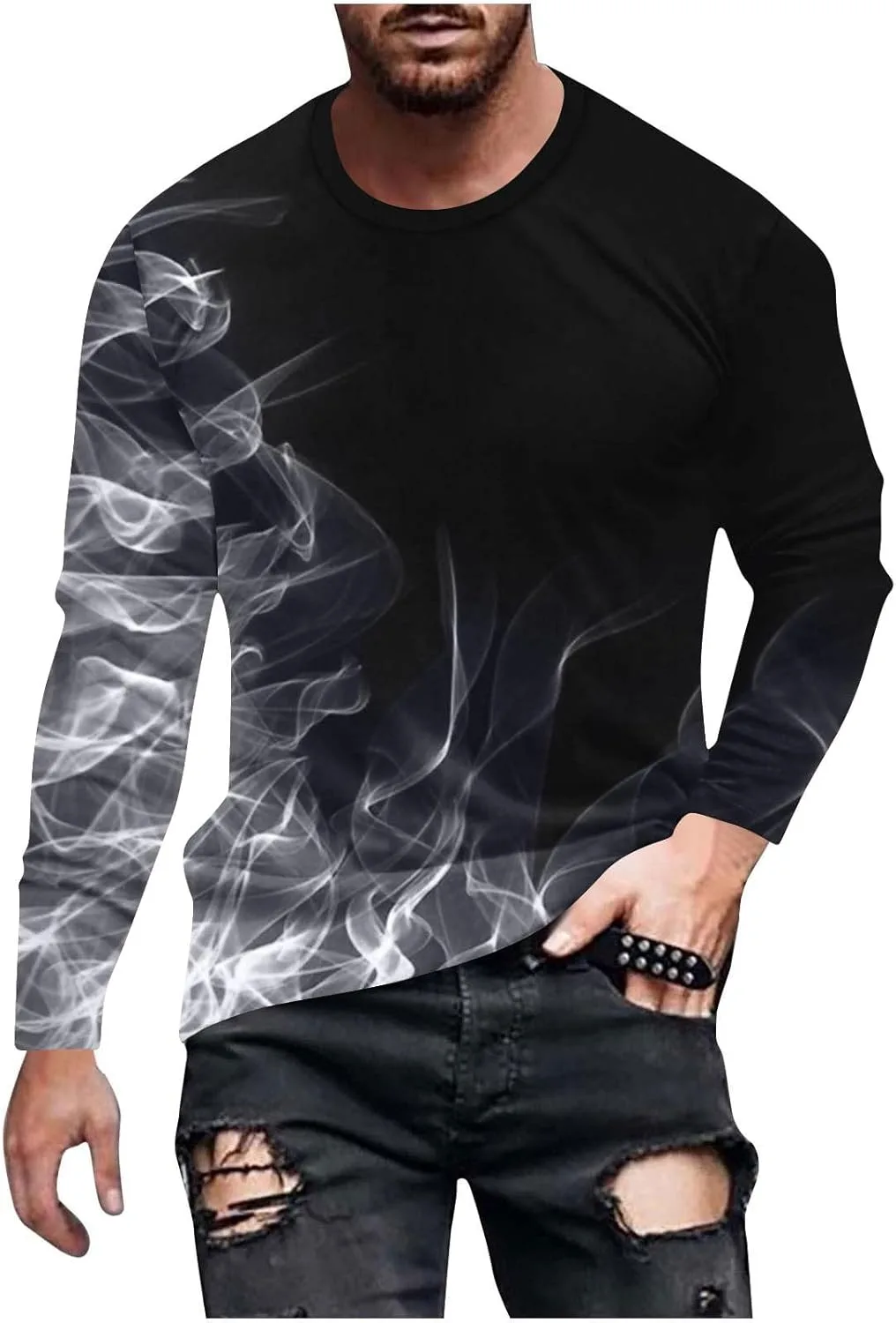 Xiaojake Футболка для мужчин Big and Tall с длинным рукавом и 3D принтом в виде пламени Xiaojmake
Xiaojake Футболка для мужчин Big and Tall с длинным рукавом и 3D принтом в виде пламени Xiaojmake