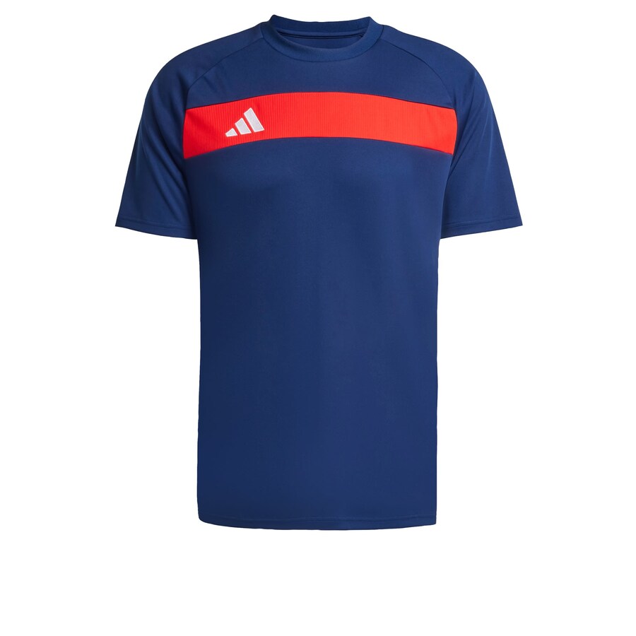 Спортивная футболка ADIDAS PERFORMANCE Performance Shirt Tiro 25 Essentials, темно-синий 
Спортивная футболка ADIDAS PERFORMANCE Performance Shirt Tiro 25 Essentials, темно-синий