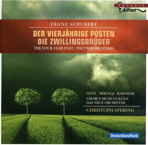 CD диск Schubert / Spering / Chorus Musicus Koln: Der Vierjahrige Posten Die Zwillingsbruder
CD диск Schubert / Spering / Chorus Musicus Koln: Der Vierjahrige Posten Die Zwillingsbruder