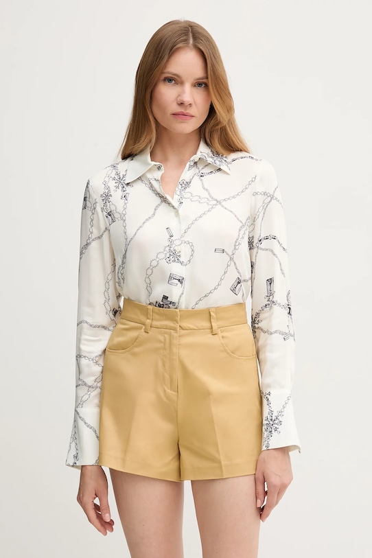 Рубашка Sisley, бежевый
Рубашка Sisley, бежевый