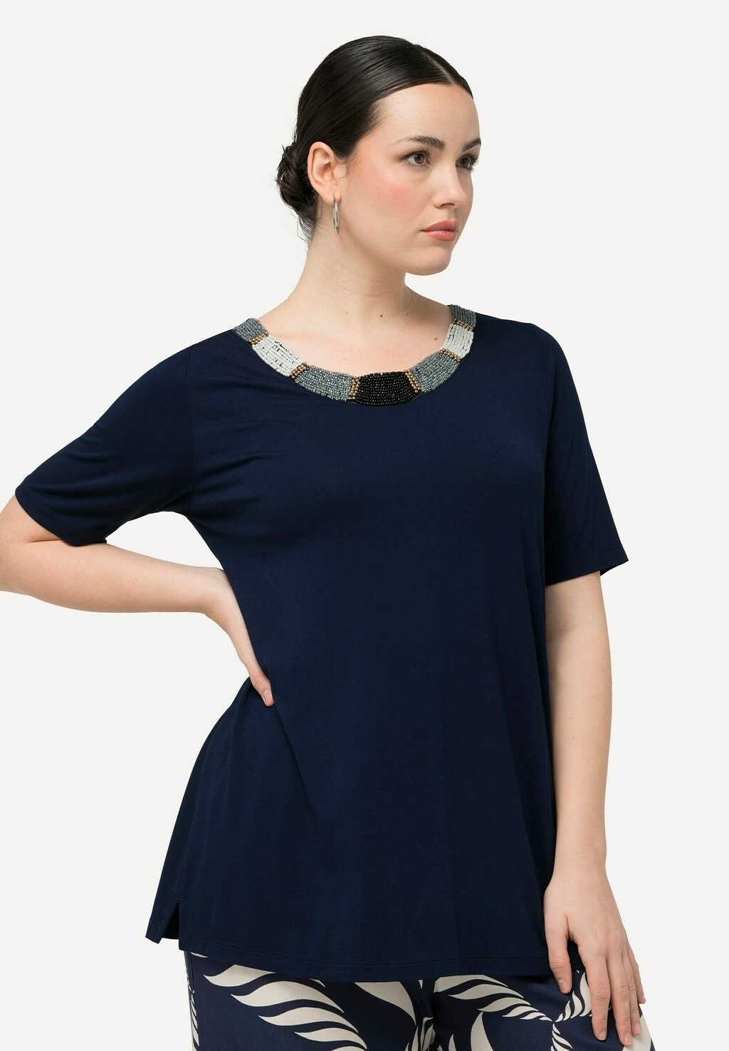Блуза Ulla Popken, темно-синий
Блуза Ulla Popken, темно-синий