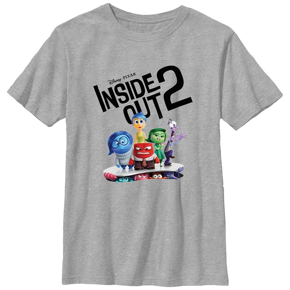 Совершенно новая футболка с рисунком Disney's Inside Out 2 для мальчиков Emotions, цвет Athletic Heather
Совершенно новая футболка с рисунком Disney's Inside Out 2 для мальчиков Emotions, цвет Athletic Heather