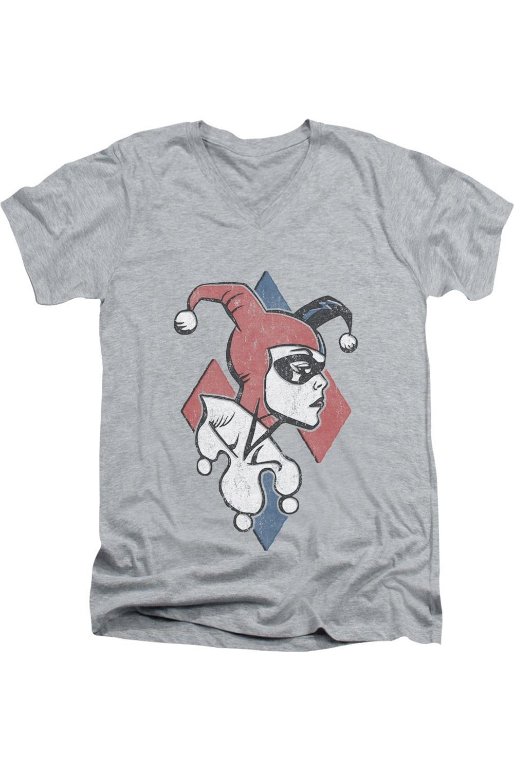 Футболка из хлопка премиум-класса с коротким рукавом и V-образным вырезом для взрослых с принтом «Бэтмен» Gildan, цвет athletic heather
Футболка из хлопка премиум-класса с коротким рукавом и V-образным вырезом для взрослых с принтом «Бэтмен» Gildan, цвет athletic heather