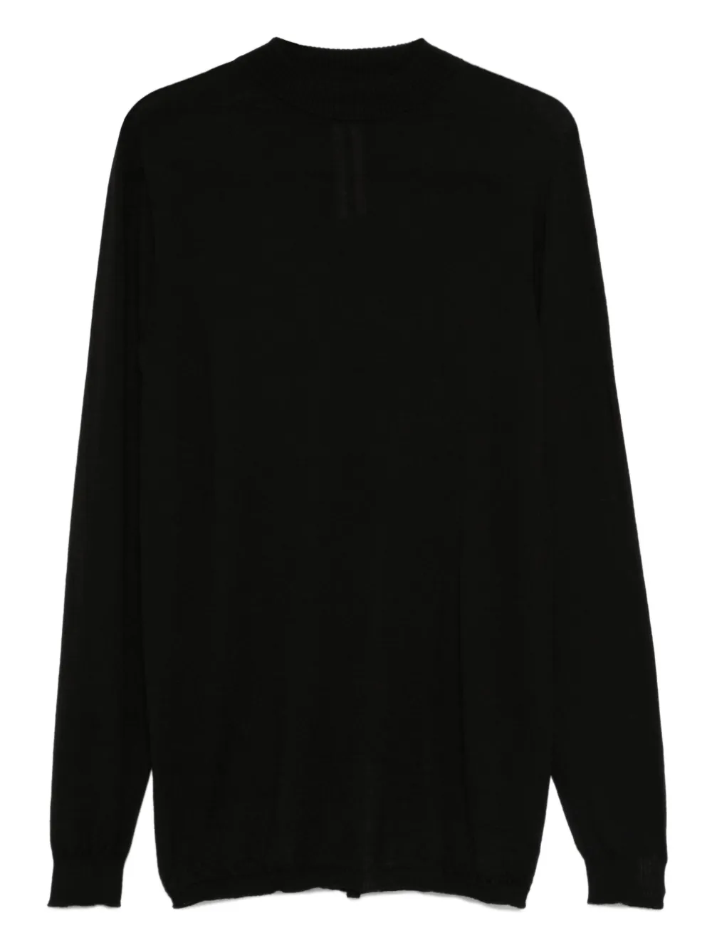 Шерстяной лонгслив Rick Owens, черный
Шерстяной лонгслив Rick Owens, черный