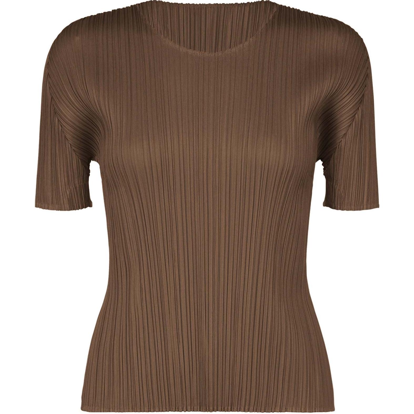 Футболка женская коричневая PLEATS PLEASE ISSEY MIYAKE
Футболка женская коричневая PLEATS PLEASE ISSEY MIYAKE