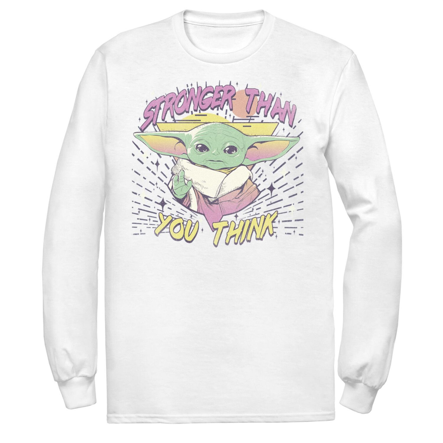 Мужская футболка «Звездные войны, мандалорец, ребенок сильнее, чем вы думаете» Star Wars
Мужская футболка «Звездные войны, мандалорец, ребенок сильнее, чем вы думаете» Star Wars