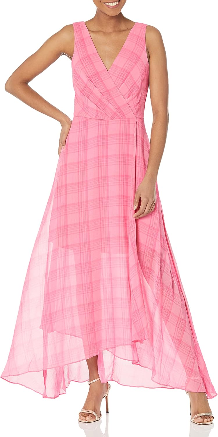 Женское шифоновое платье макси без рукавов Tommy Hilfiger Phantom Plaid, Bubblegum
Женское шифоновое платье макси без рукавов Tommy Hilfiger Phantom Plaid, Bubblegum