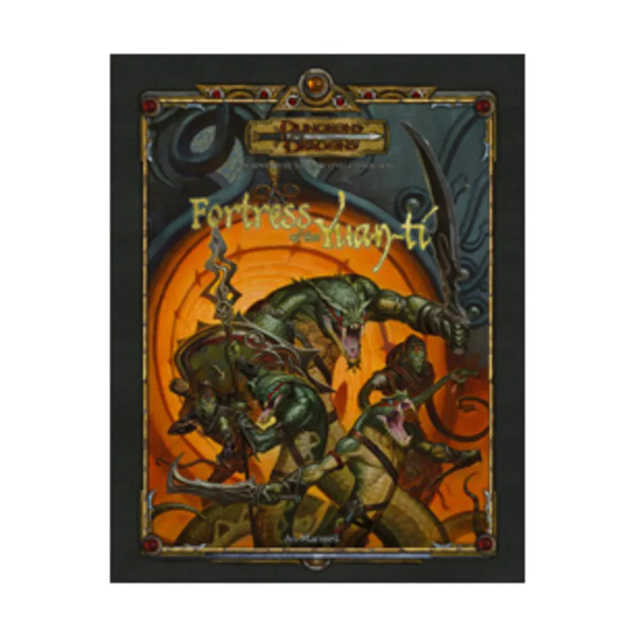Модуль D&D Trilogy #3 - Fortress of the Yuan-Ti, Dungeons & Dragons (3rd Edition) (d20) - Modules & Adventures
Модуль D&D Trilogy #3 - Fortress of the Yuan-Ti, Dungeons & Dragons (3rd Edition) (d20) - Modules & Adventures