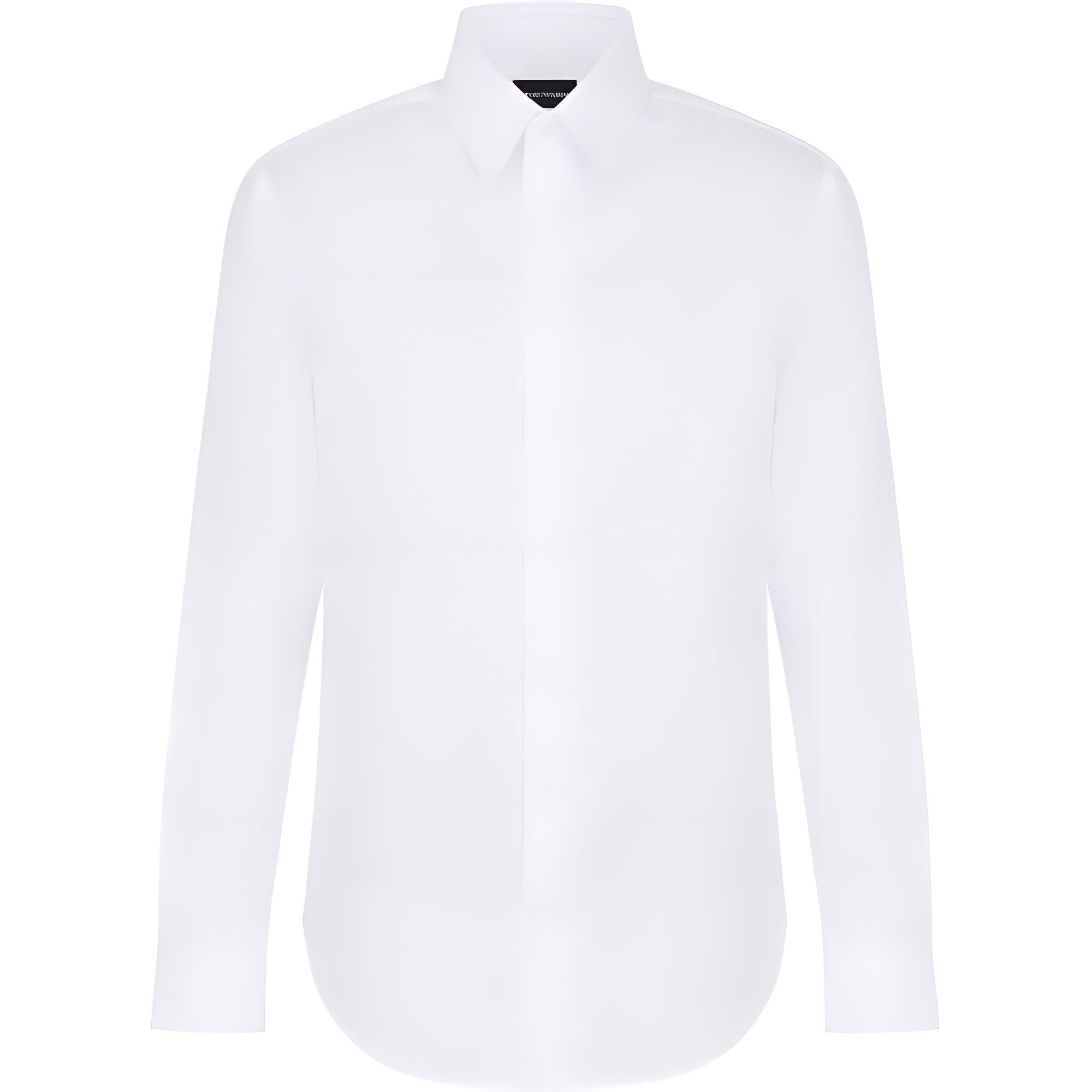 Хлопковая рубашка armure EMPORIO ARMANI, белый
Хлопковая рубашка armure EMPORIO ARMANI, белый