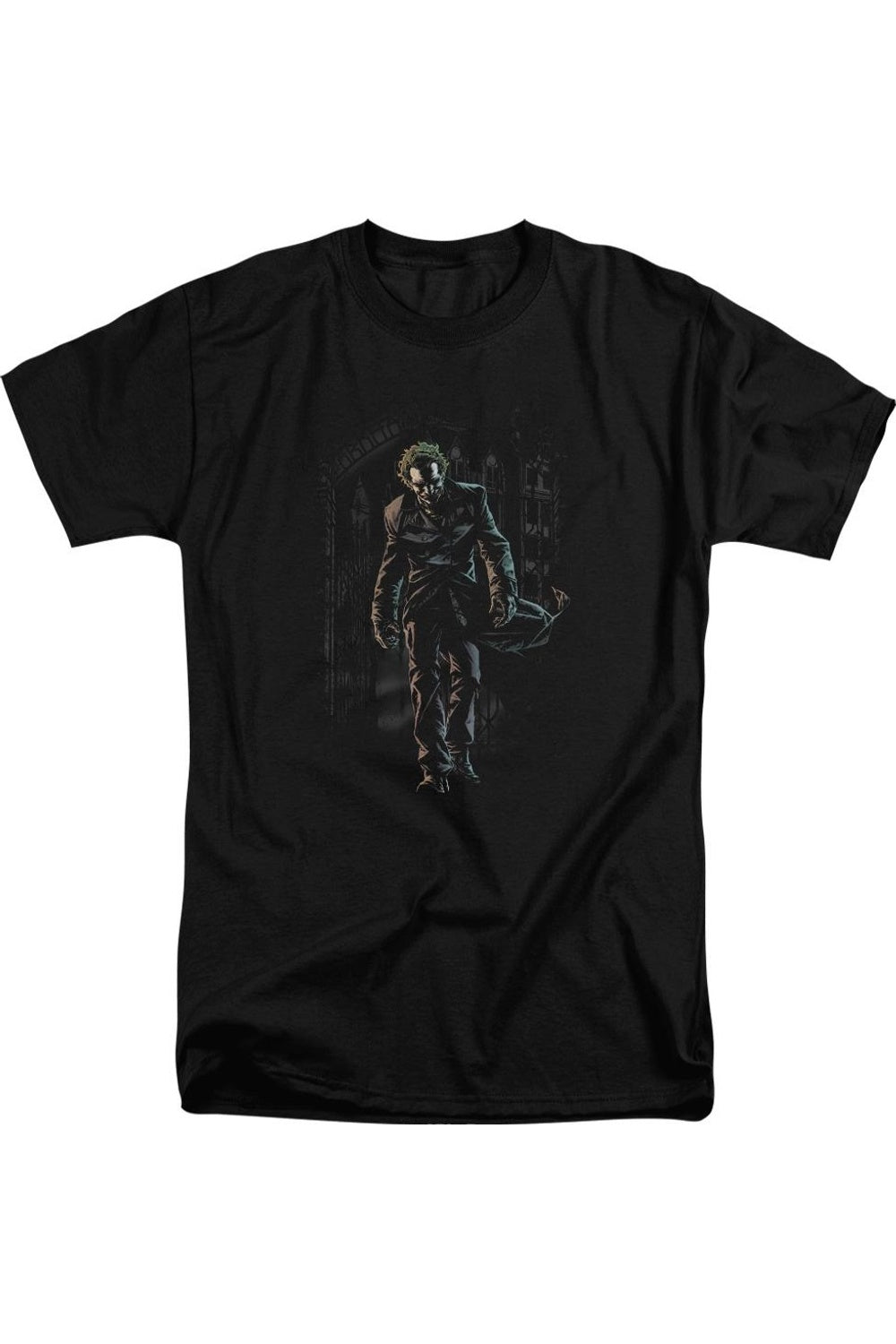 Футболка с коротким рукавом для взрослых с надписью «Бэтмен Джокер покидает Аркхем» Gildan, черный
Футболка с коротким рукавом для взрослых с надписью «Бэтмен Джокер покидает Аркхем» Gildan, черный