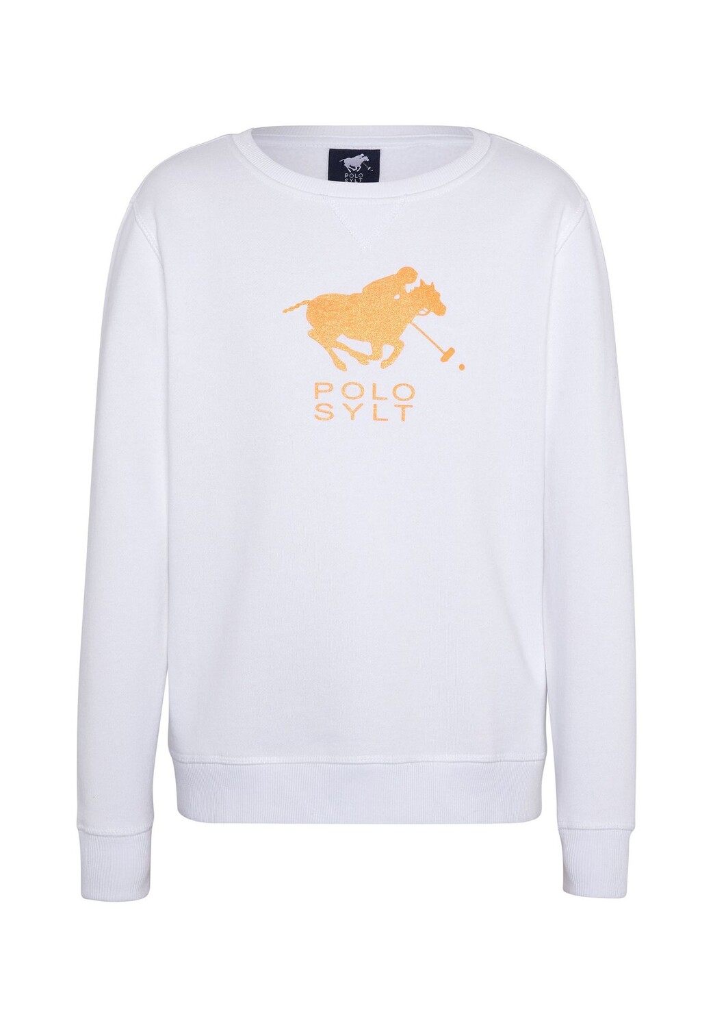 Свитер с блестящим принтом этикеток POLO SYLT, цвет Bright White
Свитер с блестящим принтом этикеток POLO SYLT, цвет Bright White