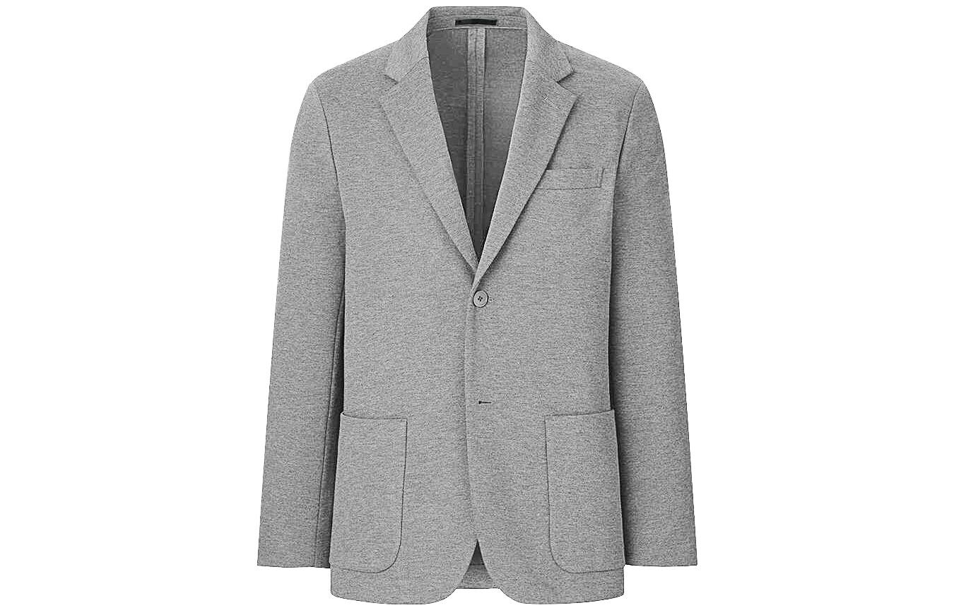 Деловой мужской костюм небесно-серый Uniqlo, серый
Деловой мужской костюм небесно-серый Uniqlo, серый