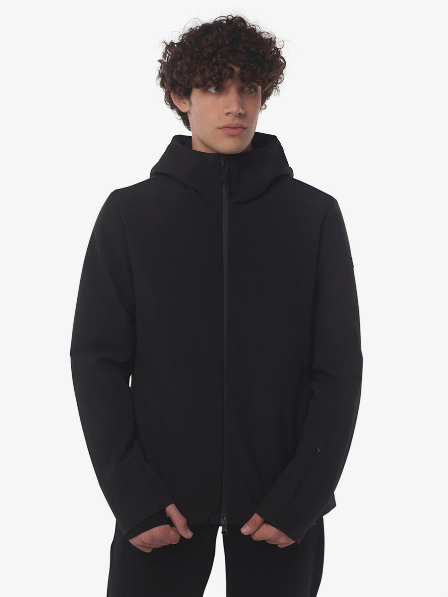 JAKED Черная синтетическая фитнес-куртка для мужчин
JAKED Черная синтетическая фитнес-куртка для мужчин