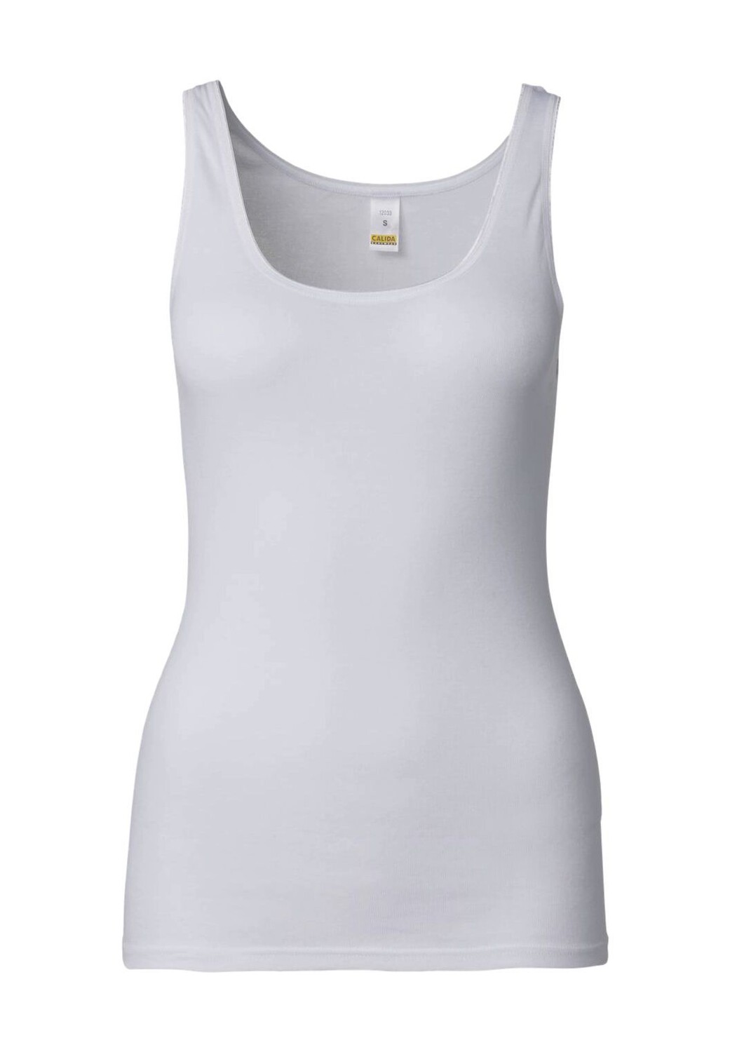 Майка, тонкая резинка, широкие бретели, женская CALIDA, белый
Майка, тонкая резинка, широкие бретели, женская CALIDA, белый