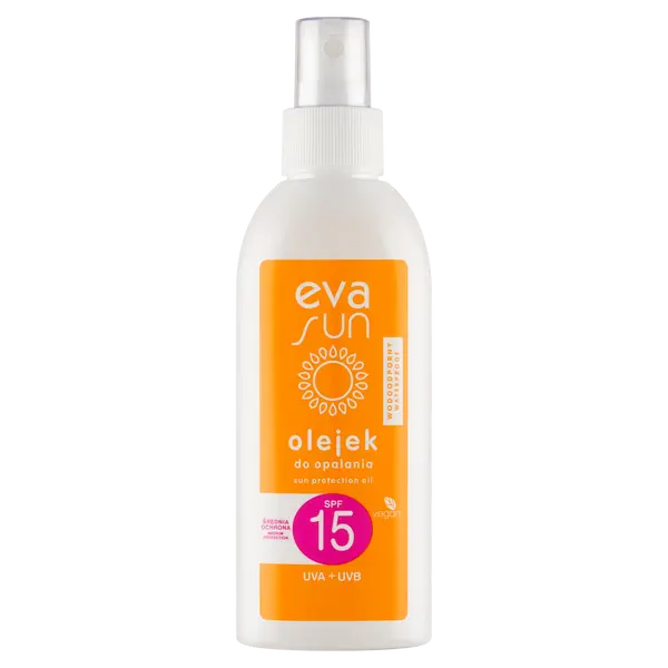 Солнцезащитное масло с spf15, 150 мл Eva Sun
Солнцезащитное масло с spf15, 150 мл Eva Sun