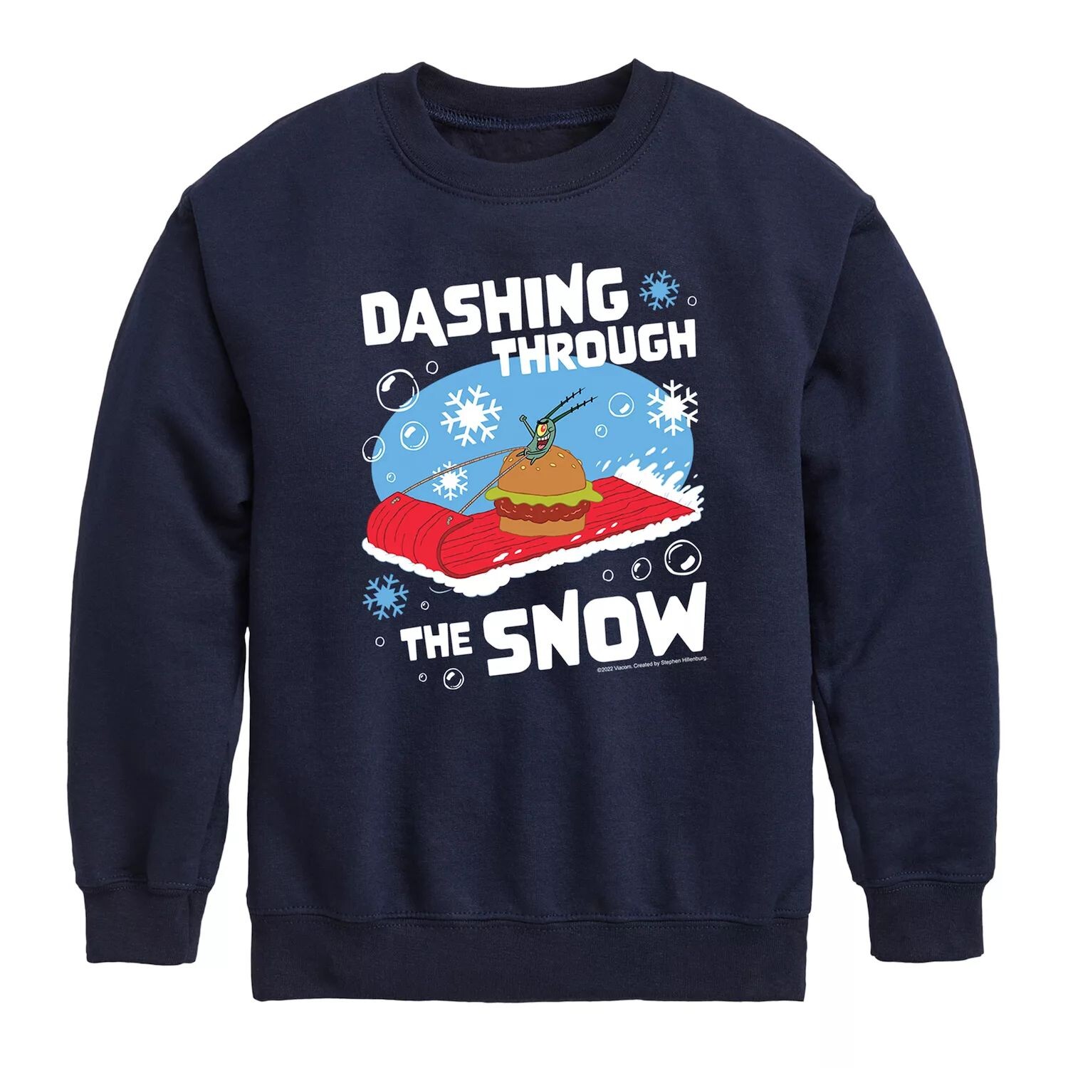 Флисовая толстовка с рисунком «Планктон снег» для мальчиков 8–20 лет Nickelodeon SpongeBob SquarePants Licensed Character, синий
Флисовая толстовка с рисунком «Планктон снег» для мальчиков 8–20 лет Nickelodeon SpongeBob SquarePants Licensed Character, синий