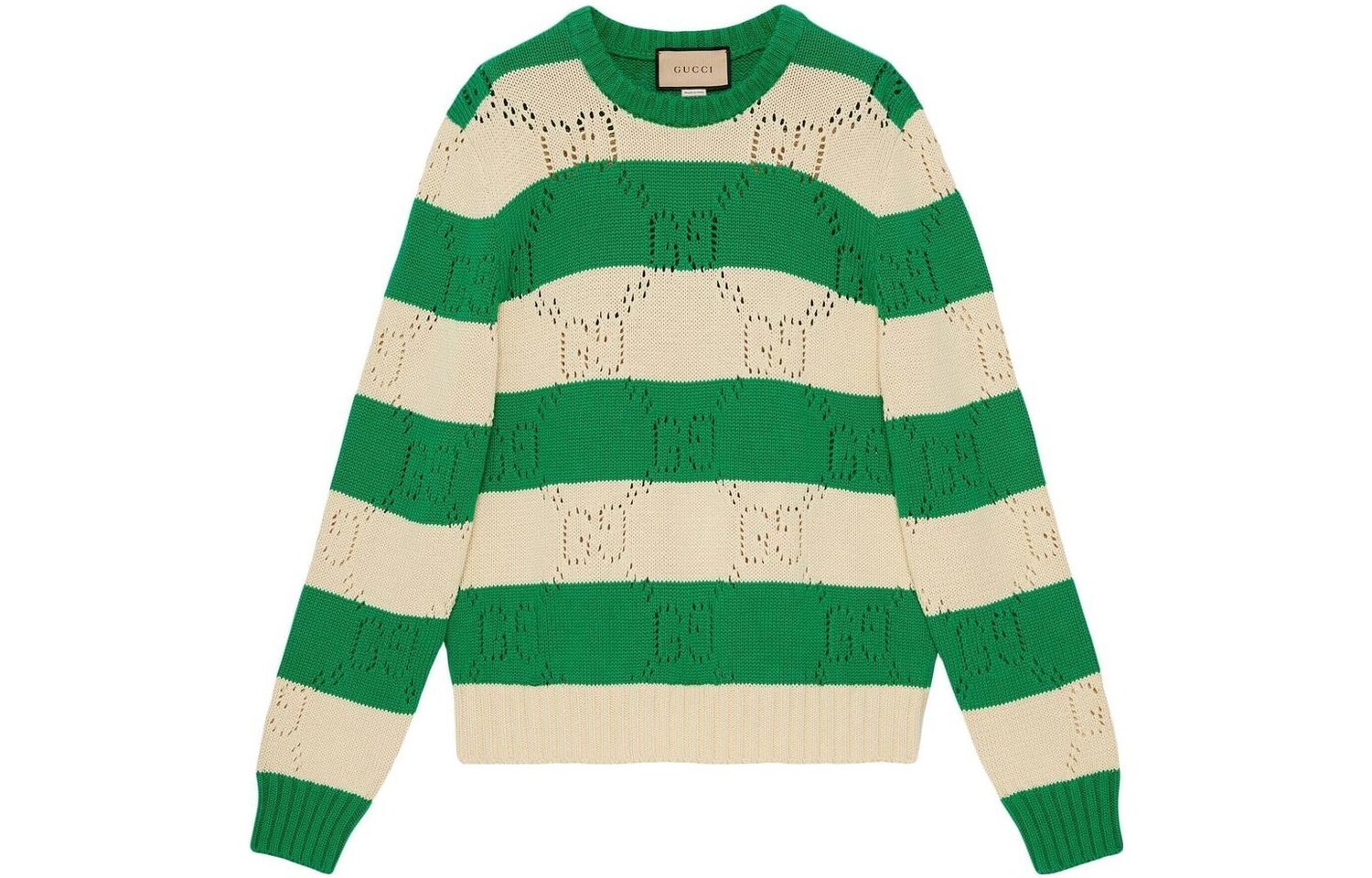 Свитер мужской зеленый Gucci, зеленый 
Свитер мужской зеленый Gucci, зеленый