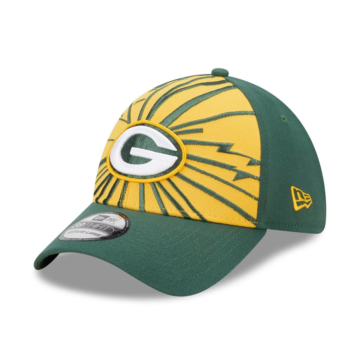 Мужская кепка New Era зелено-золотая Green Bay Packers Shattered 39THIRTY Flex Hat
Мужская кепка New Era зелено-золотая Green Bay Packers Shattered 39THIRTY Flex Hat