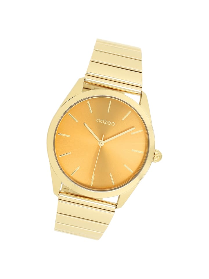 Аналоговые наручные часы Oozoo Timepieces, золотые, большие (примерно 40 мм)
Аналоговые наручные часы Oozoo Timepieces, золотые, большие (примерно 40 мм)