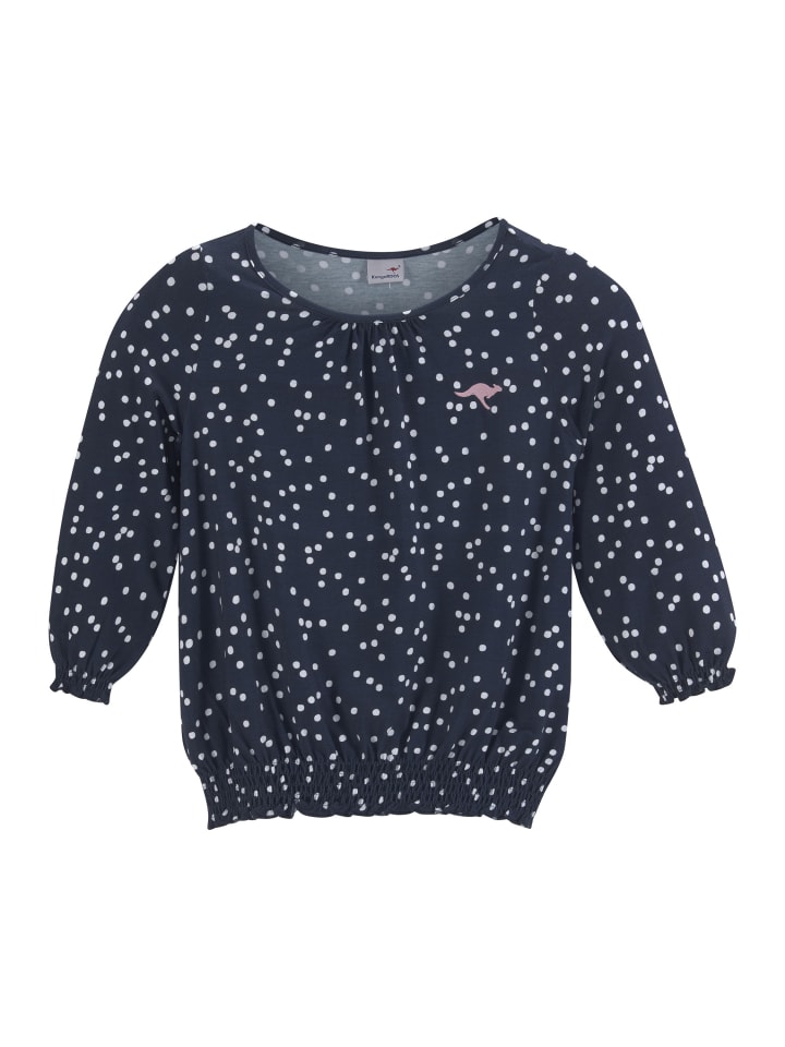 Рубашка с длинными рукавами темно-синего цвета Kangaroos
Рубашка с длинными рукавами темно-синего цвета Kangaroos