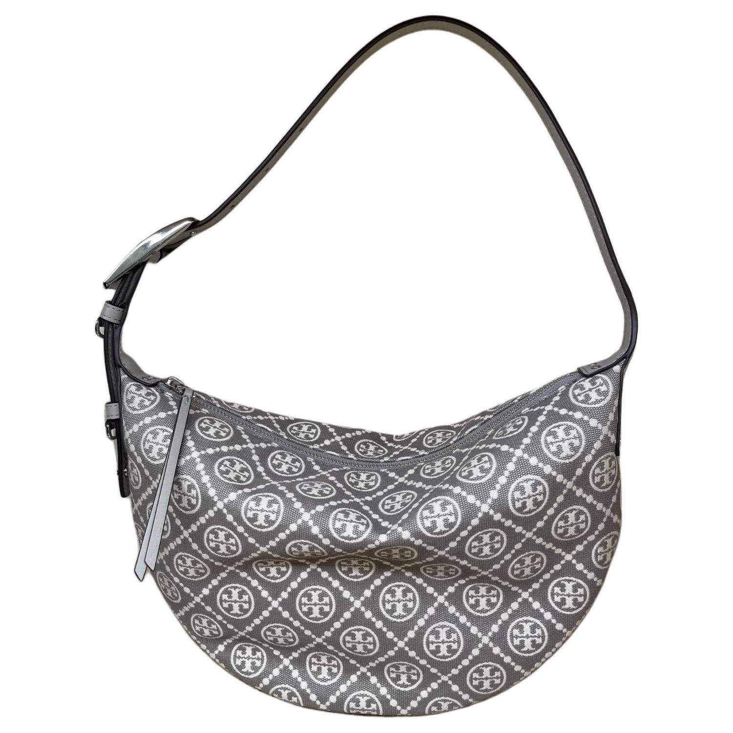 TORY BURCH Монограмма Жаккард Ткань Полумесяц Сумка через плечо Маленькая Женская Серая
TORY BURCH Монограмма Жаккард Ткань Полумесяц Сумка через плечо Маленькая Женская Серая