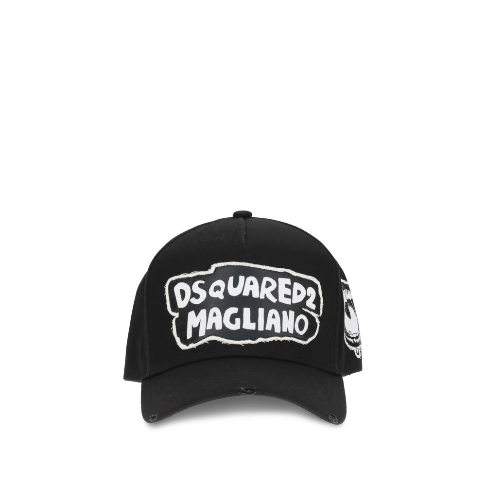Бейсбольная кепка Dsquared2 X Magliano, черный
Бейсбольная кепка Dsquared2 X Magliano, черный