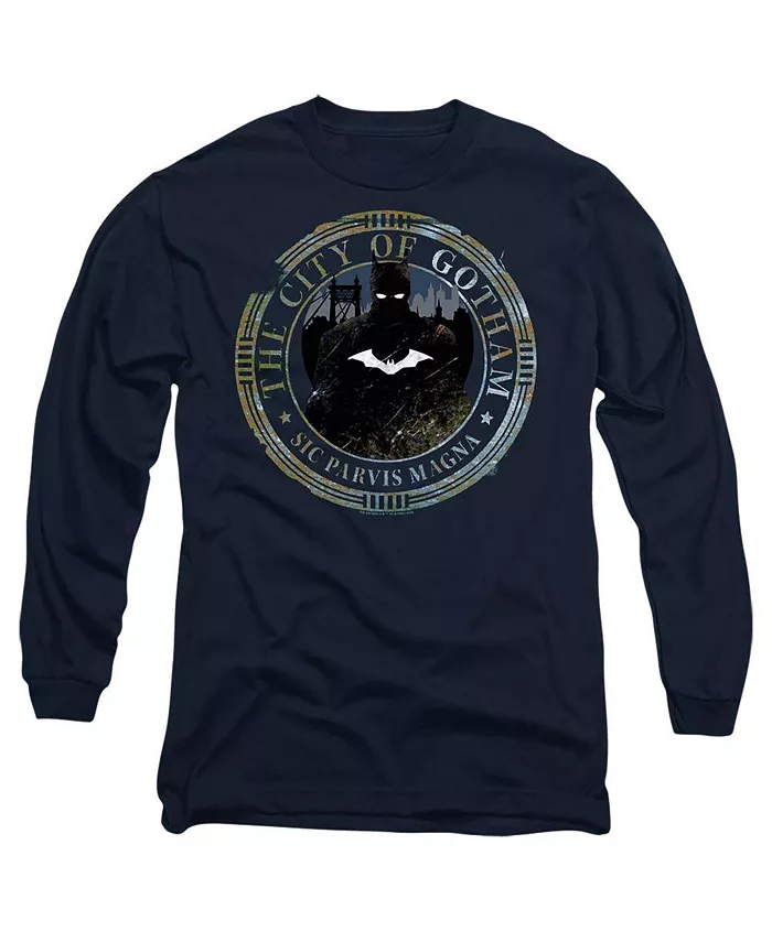 Мужская футболка The (2022) Gotham Seal с длинными рукавами Batman, синий
Мужская футболка The (2022) Gotham Seal с длинными рукавами Batman, синий