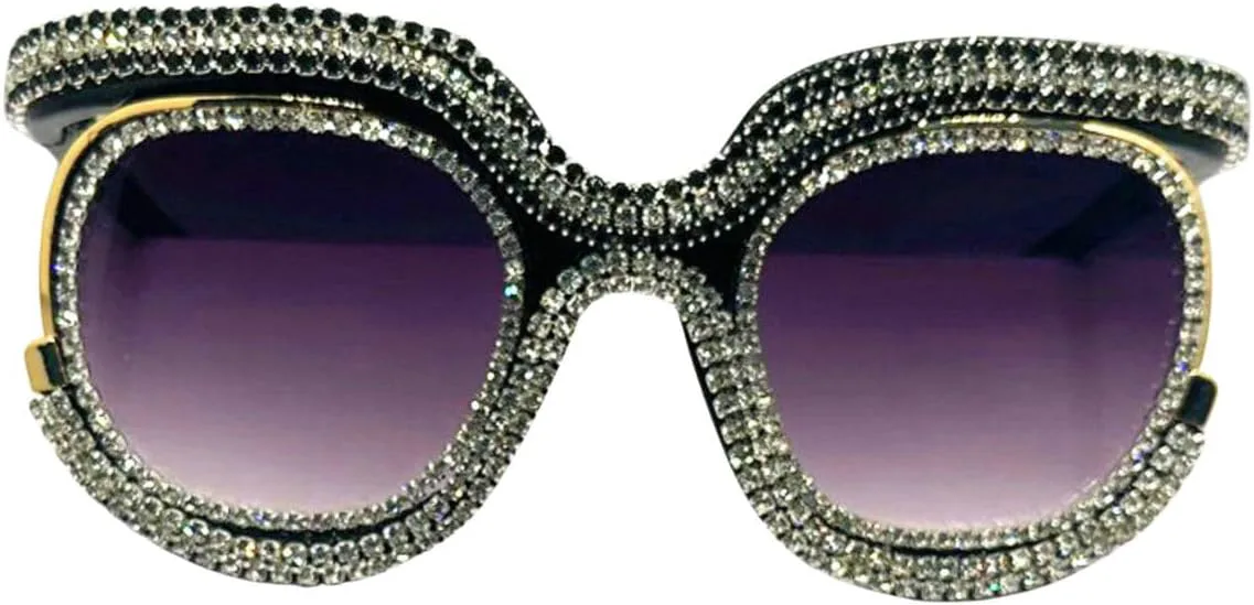 Женские солнцезащитные очки Melrose Luxury Oversized Diamond Sunglasses Rhinestone Square UV400 Multicolor Shades Female Sun Glasses Eyewear 9051, Black'
Женские солнцезащитные очки Melrose Luxury Oversized Diamond Sunglasses Rhinestone Square UV400 Multicolor Shades Female Sun Glasses Eyewear 9051, Black'