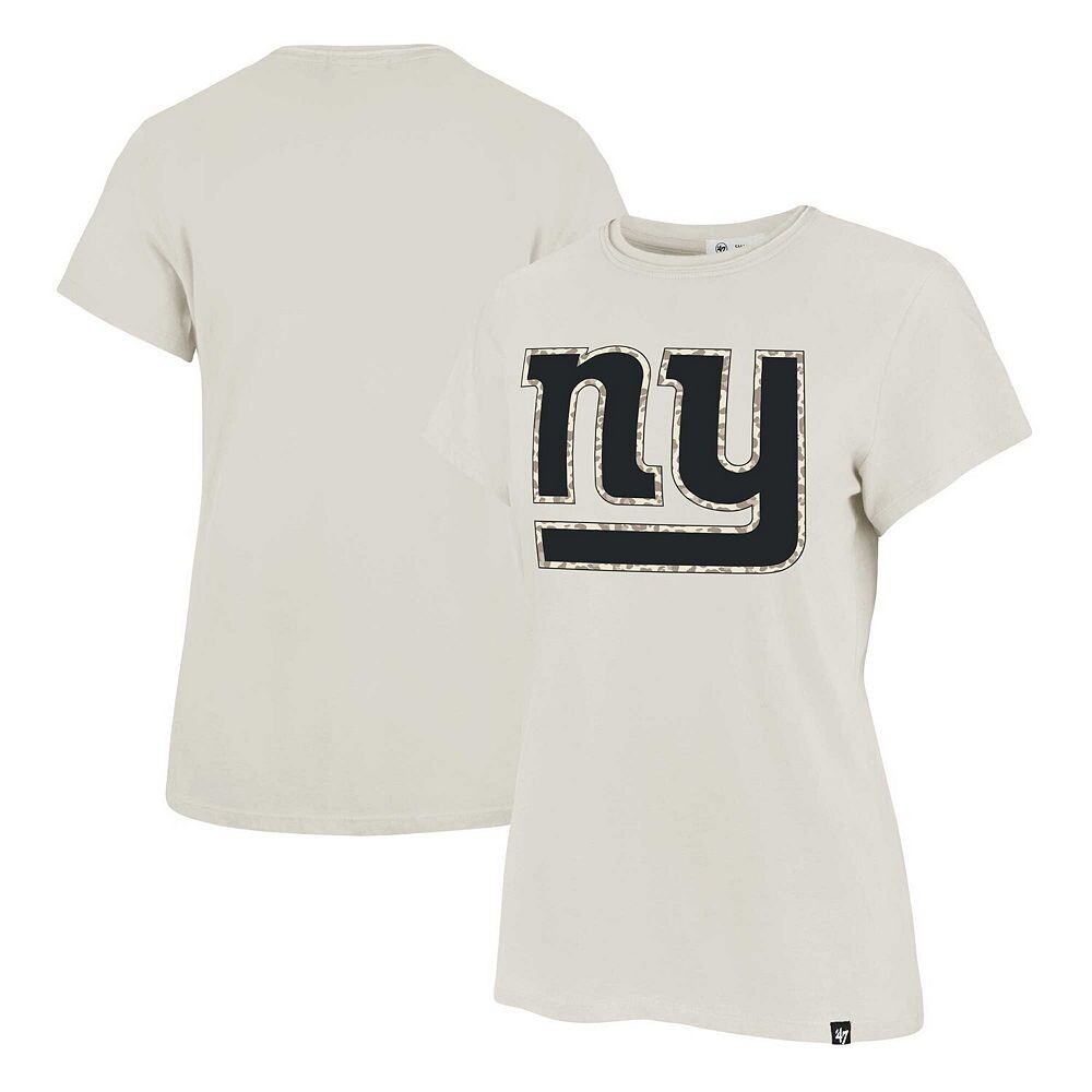 Женская кремовая футболка '47 New York Giants Panthera Frankie 47 Brand, цвет Gia Beige 
Женская кремовая футболка '47 New York Giants Panthera Frankie 47 Brand, цвет Gia Beige