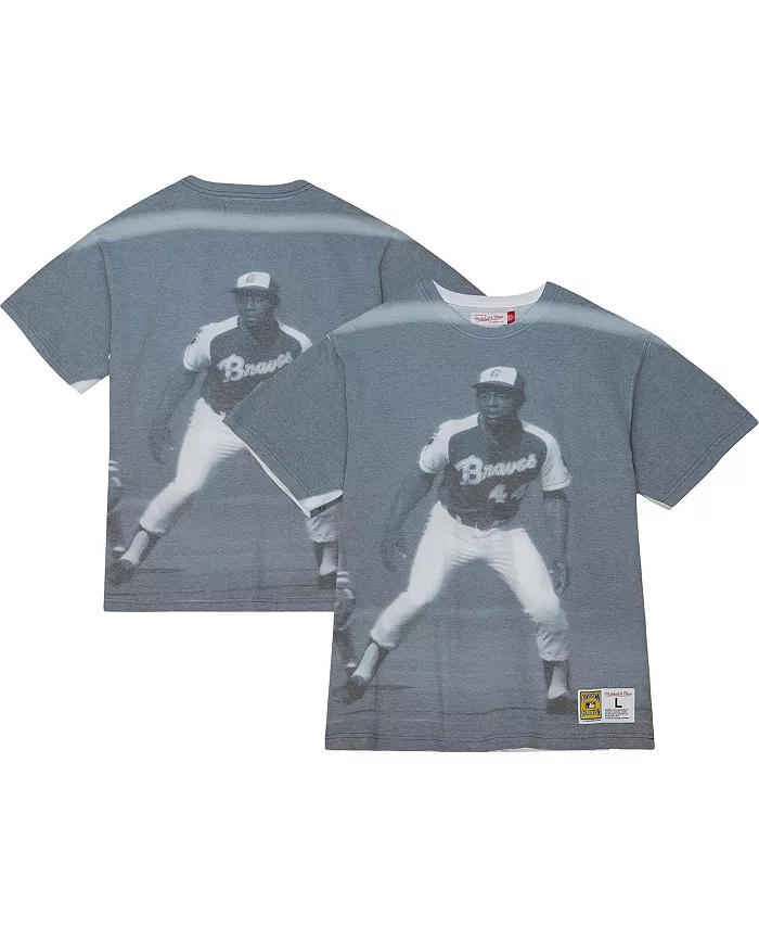 Мужская футболка с графикой игрока Hank Aaron Atlanta Braves из коллекции Cooperstown Highlight с сублимационной печатью Mitchell & Ness
Мужская футболка с графикой игрока Hank Aaron Atlanta Braves из коллекции Cooperstown Highlight с сублимационной печатью Mitchell & Ness